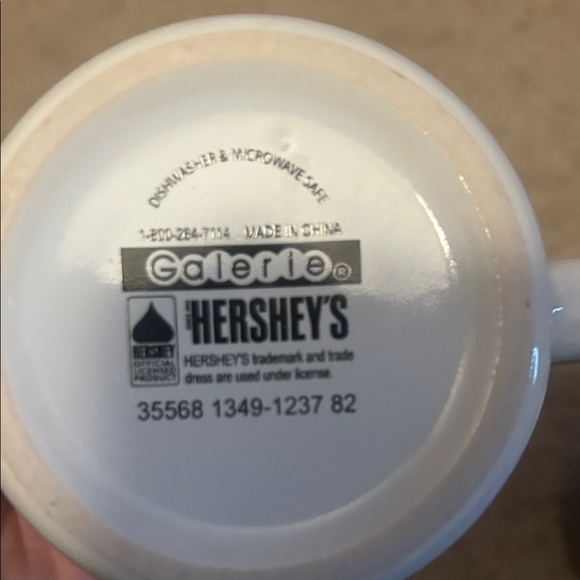 S'mores Maroon and White Mugs - Picture 3 of 3